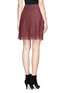 Back View - Click To Enlarge - CARVEN - Guipure lace skirt