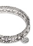 Detail View - Click To Enlarge - PHILIPPE AUDIBERT - Engraved Swarovski crystal elasticated bracelet