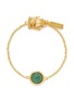 Main View - Click To Enlarge - EDDIE BORGO - Green agate cone stud bracelet