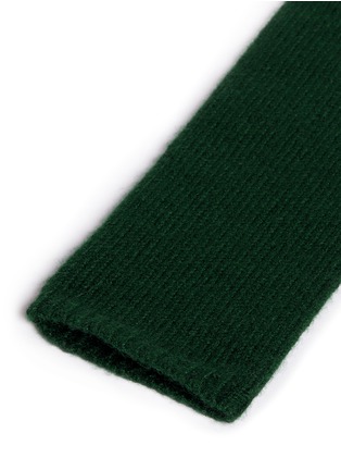 Detail View - Click To Enlarge - ARMAND DIRADOURIAN - Cashmere arm warmers