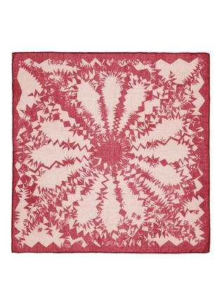 Main View - Click To Enlarge - ARMAND DIRADOURIAN - Geometric shape print cashmere scarf