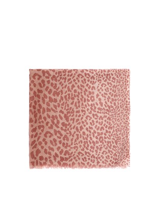 Main View - Click To Enlarge - ARMAND DIRADOURIAN - Ombré leopard print cashmere scarf