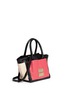 Front View - Click To Enlarge - SEE BY CHLOÉ - 'Nellie' small colourblock leather tote