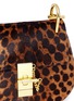 Detail View - Click To Enlarge - CHLOÉ - 'Drew' mini leopard print pony hair shoulder bag