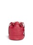 Back View - Click To Enlarge - SEE BY CHLOÉ - 'Vicki' small leather bucket bag