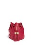 Main View - Click To Enlarge - SEE BY CHLOÉ - 'Vicki' small leather bucket bag
