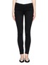 Main View - Click To Enlarge - J BRAND - 'Ankle Crop' stretch sateen pants