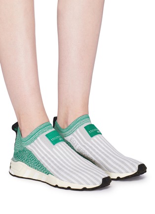 Figure View - Click To Enlarge - ADIDAS - 'EQT Support' Primeknit sock sneakers