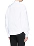 Back View - Click To Enlarge - ALAÏA - Balloon sleeve cotton poplin shirt