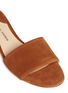 Detail View - Click To Enlarge - PAUL ANDREW - 'Lina' suede slide sandals