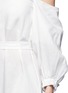 Detail View - Click To Enlarge - LISA MARIE FERNANDEZ - Balloon sleeve off-shoulder linen maxi dress