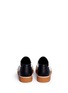Back View - Click To Enlarge - ALEXANDER WANG - 'Eden' low top leather and suede sneakers