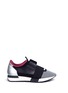 Main View - Click To Enlarge - BALENCIAGA - 'Race Runners' leather and mesh neoprene sock sneakers