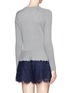 Back View - Click To Enlarge - TORY BURCH - 'Margaret' peplum cardigan