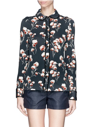 Main View - Click To Enlarge - TORY BURCH - 'Winsor' floral crepe jersey blouse