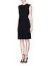 Figure View - Click To Enlarge - TORY BURCH - 'Roberta' guipure lace overlay knit dress