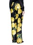 Back View - Click To Enlarge - - - Tulip print silk twill pyjama pants