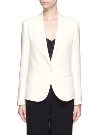 Main View - Click To Enlarge - THEORY - 'Robiva' stretch crepe jacket