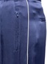 Detail View - Click To Enlarge - CHLOÉ - Piped trim silk satin pyjama pants
