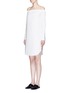 Front View - Click To Enlarge - RAG & BONE - 'Kacy' off-shoulder cotton poplin dress