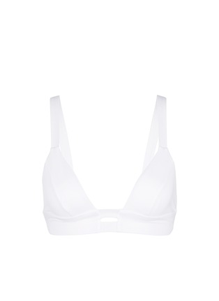Main View - Click To Enlarge - VITAMIN A - 'Neutra' cutout neon triangle bralette top