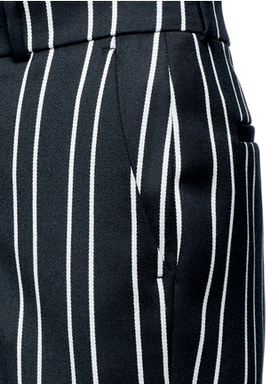 Detail View - Click To Enlarge - GIVENCHY - Stripe wool suiting pants
