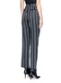 Back View - Click To Enlarge - GIVENCHY - Stripe wool suiting pants