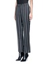 Front View - Click To Enlarge - GIVENCHY - Stripe wool suiting pants