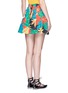 Back View - Click To Enlarge - ALICE & OLIVIA - 'Connor' floral print box pleat skirt