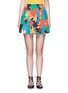 Main View - Click To Enlarge - ALICE & OLIVIA - 'Connor' floral print box pleat skirt
