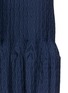 Detail View - Click To Enlarge - ALAÏA - 'Segovie' peplum hem stripe jacquard knit dress