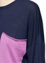 Detail View - Click To Enlarge - PORTS 1961 - Colourblock pocket wool sweater