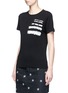 Front View - Click To Enlarge - SAINT LAURENT - 'New York Academy' print jersey T-shirt