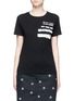 Main View - Click To Enlarge - SAINT LAURENT - 'New York Academy' print jersey T-shirt
