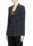 Front View - Click To Enlarge - GIVENCHY - Mix floral print blazer