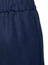Detail View - Click To Enlarge - THE ROW - 'Arez' zip elastic waist virgin wool pants