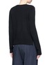 Back View - Click To Enlarge - PORTS 1961 - Geometric cutout cashmere sweater