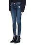 Front View - Click To Enlarge - RAG & BONE - 'Skinny' distressed jeans