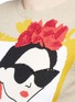Detail View - Click To Enlarge - ALICE & OLIVIA - 'Stace Face Frida' embellished sweater