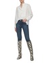 Figure View - Click To Enlarge - L'AGENCE - The Margot' cropped skinny pants