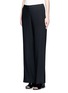 Front View - Click To Enlarge - HELMUT LANG - Ramie crepe wide flare pants