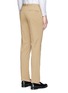 Back View - Click To Enlarge - INCOTEX - Slim fit cotton twill chinos