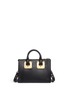 Back View - Click To Enlarge - SOPHIE HULME - Leather crossbody bowling bag