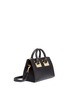 Figure View - Click To Enlarge - SOPHIE HULME - Leather crossbody bowling bag