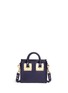 Back View - Click To Enlarge - SOPHIE HULME - Mini leather box tote