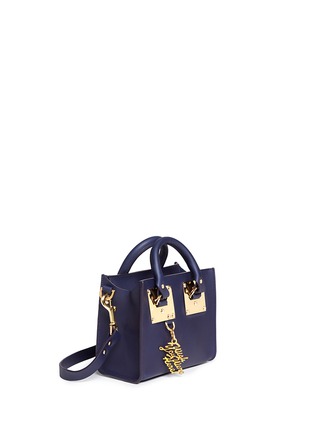 Figure View - Click To Enlarge - SOPHIE HULME - Mini leather box tote