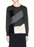Main View - Click To Enlarge - TOGA ARCHIVES - Colourblock panel wool sweater