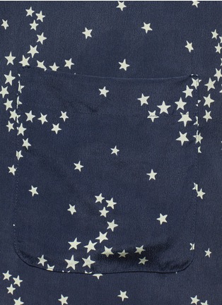 Detail View - Click To Enlarge - EQUIPMENT - 'Aubrey' star print silk dress