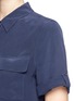 Detail View - Click To Enlarge - EQUIPMENT - 'Slim Signature' silk shirt dress