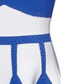 Detail View - Click To Enlarge - ALEXANDER MCQUEEN - Corset motif jacquard knit skater dress